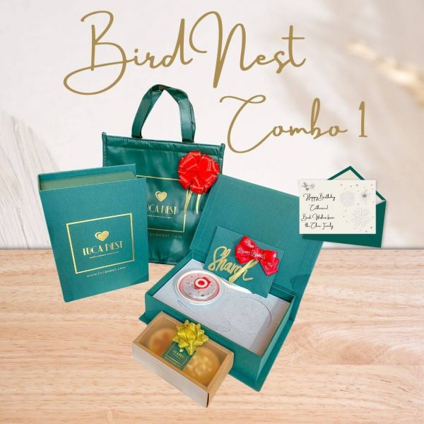 Combo Deal Free Delivery:1 Concentrated Freshly Cooked Bird's Nest + 2 Mixed Bird's Nest Egg Tarts